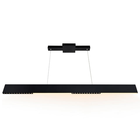 7145P42-B-101 Bellagio 42 in LED Integrated Black Chandelier