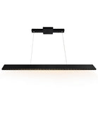 7145P45-A-101 Bellagio 45 in LED Integrated Black Chandelier