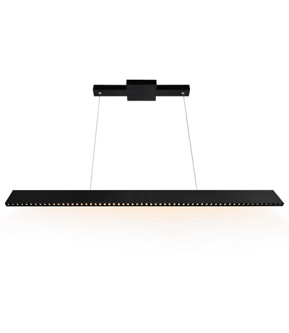 7145P45-A-101 Bellagio 45 in LED Integrated Black Chandelier