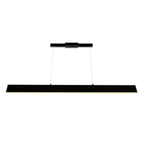 7145P47-1-253-RC Krista LED Chandelier With Satin Black Finish