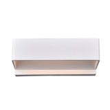 7146W12-103 Lilliana LED Wall Sconce With White Finish