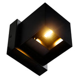 7148W4-101-S Lilliana LED Wall Sconce With Black Finish