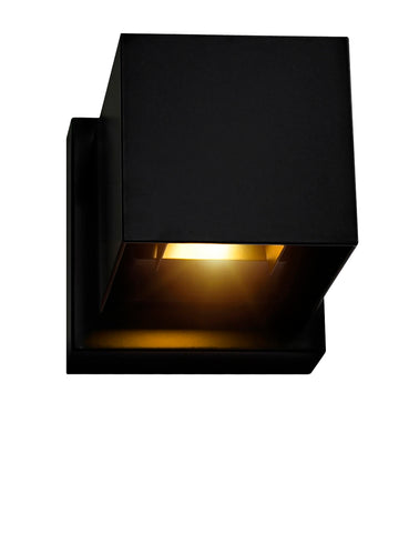 7148W4-101-S Lilliana LED Wall Sconce With Black Finish