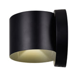 7148W5-101-R Lilliana LED Wall Sconce With Black Finish