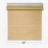 7330 Beige gold metallic foil faux textile distressed fabric light textured wallpaper