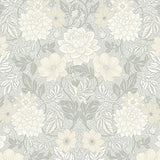  7664 Dahlia Garden Natural Wallpaper