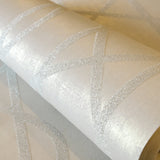 81219 Saturn Oat Beige Wallpaper