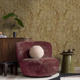 81421 Fleur Olive Wallpaper