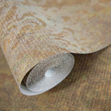 81421 Fleur Olive Wallpaper