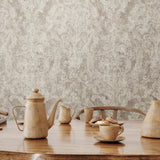 81427 Fleur Copper Wallpaper