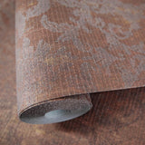 81429 Fleur Brown Wallpaper