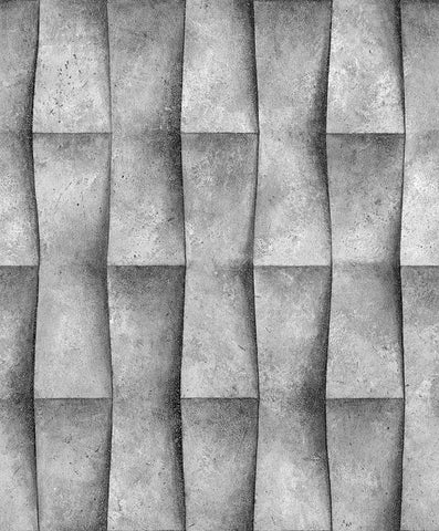 81649 Novamur Mona 3D optics Gray Wallpaper 