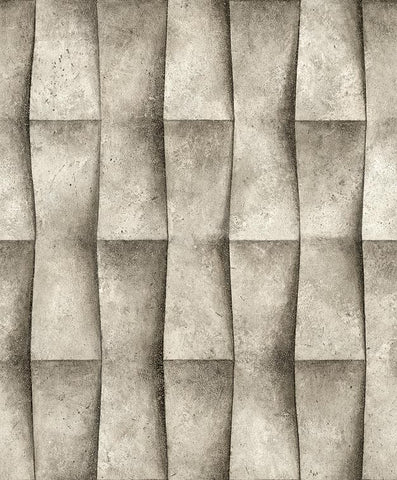 81650 Novamur Mona 3D optics Beige Grey Wallpaper 