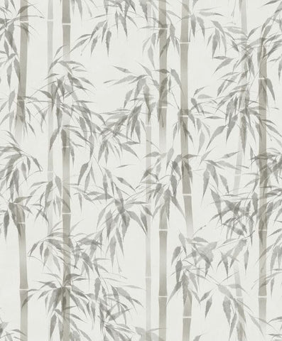 81671 Novamur Mona Floral Gray Wallpaper 