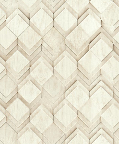 81678 Novamur Mona 3D optics Beige White Wallpaper 
