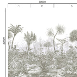 8172 32W9091 Leaf Tropical Mural Wallpaper