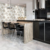 8180 92W9091 Contemporary Palm Print Wallpaper