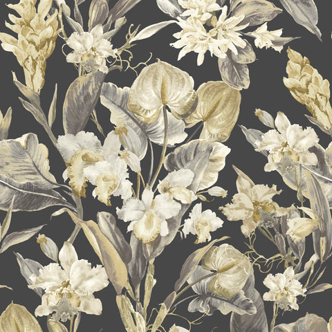 8202 17W9321 Luxury Plants Floral Wallpaper