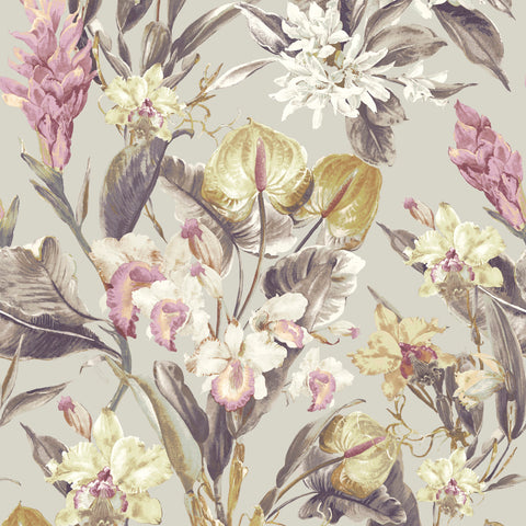 8202 42W9321 Luxury Plants Floral Wallpaper 