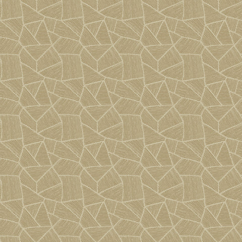 8208 16W9321 Contemporary Geometric Metallic Wallpaper