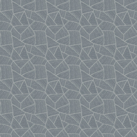 8210 97W9321 Contemporary Geometric Metallic Wallpaper