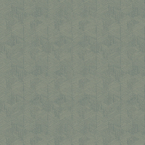 8218 67W9331 Contemporary Geometric Metallic Wallpaper