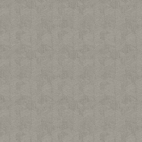 8218 96W9331 Contemporary Geometric Metallic Wallpaper