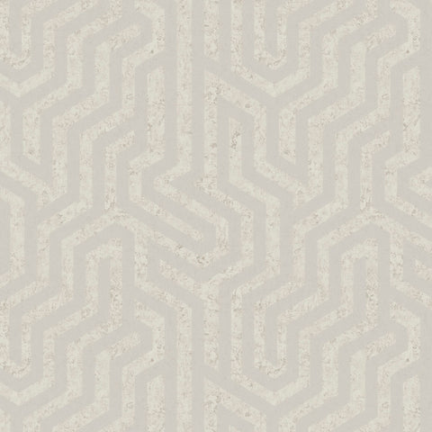 8220 12W9331 Contemporary Geometric Metallic Texture Wallpaper