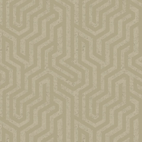 8220 18W9331 Contemporary Geometric Metallic Texture Wallpaper