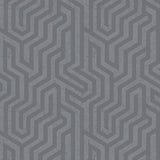 8220 68W9331 Contemporary Geometric Metallic Texture Wallpaper