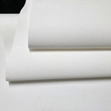 82345 White faux woven thread fabric cloth textured contemporary plain wallpaper rolls