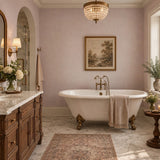 82352 Pink rose faux fabric textured contemporary plain wallpaper modern wallcoverings