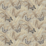 8236 36W9441 Tropical Leaf Butterflie Wallpaper