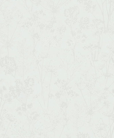 82462 Novamur Mona Floral White Wallpaper 