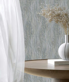 82494 Naomi Structure Modern Gray Wallpaper
