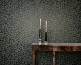 82503 Naomi Floral Gray Wallpaper