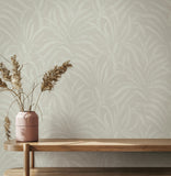 82508 Oriana Floral Beige Grey Wallpaper