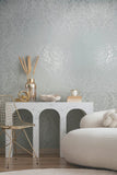 82511 Oriana Floral White Wallpaper 