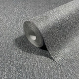 82538 Naomi Plain Black Wallpaper 