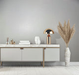 82540 Naomi Plain Modern Gray White Wallpaper