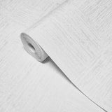82549 Embossed white cross lines faux plaster patchwork textured geo modern wallpaper