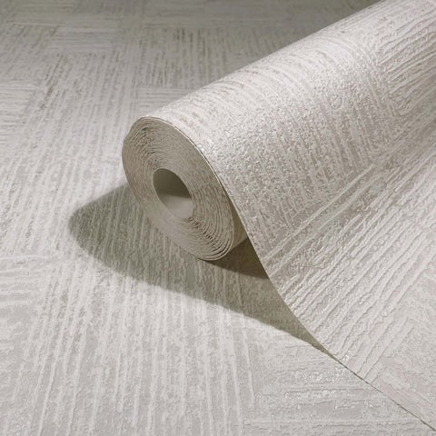 82550 Naomi Geometric Stripes Beige Wallpaper
