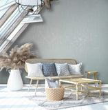 82551 Naomi Geometric Stripes Blue Wallpaper 