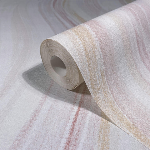 82552 Oriana Graphically Red White Wallpaper