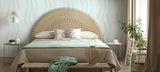 82553 Oriana Graphically Blue Green White Wallpaper