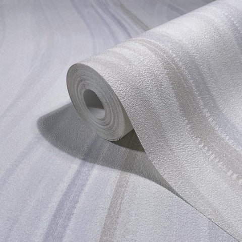 82554 Oriana Graphically Grey White Wallpaper