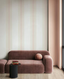 82561 Oriana Stripes Pink White Wallpaper 