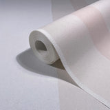 82561 Oriana Stripes Pink White Wallpaper 
