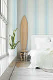82562 Oriana Stripes Blue Wallpaper