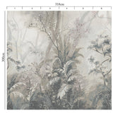 8266 67W9661 Leaf Foliage Mural Wallpaper